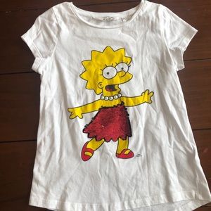 Girls sequin graphic T-shirt